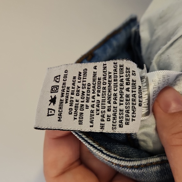 EIGHTY TWO DENIM distressed jean shorts - Picture 6 of 6